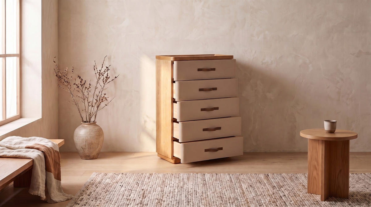 HIGHBOARD FLORIANA Weiß Eiche - Eichefarben/Weiß, Eichenholz/Holz (200/200cm) - KAWOLA