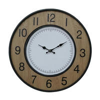 WANDUHR Weiß 5/50/50 cm - Weiß, Holzwerkstoff (5/50/50cm) - Mobili Rebecca
