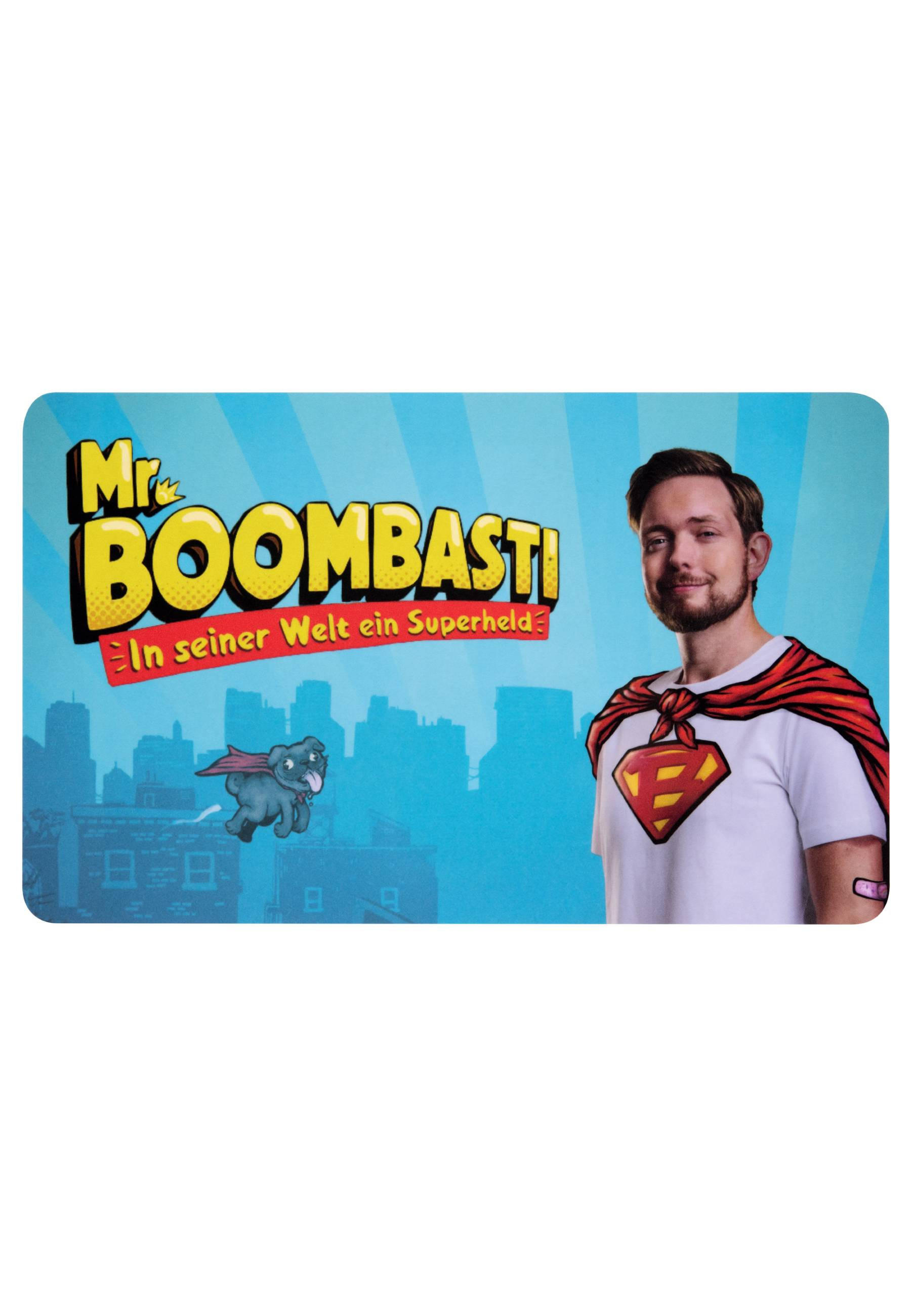 BRETTCHEN Bastian Bielendorfer Mr. Boombasti Blau 14,5 x 23,5 cm - Blau, Kunststoff (14.5/23.5cm) - United Labels