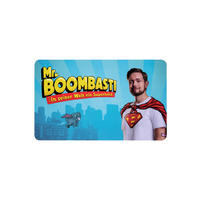 BRETTCHEN Bastian Bielendorfer Mr. Boombasti Blau 14,5 x 23,5 cm - Blau, Kunststoff (14.5/23.5cm) - United Labels