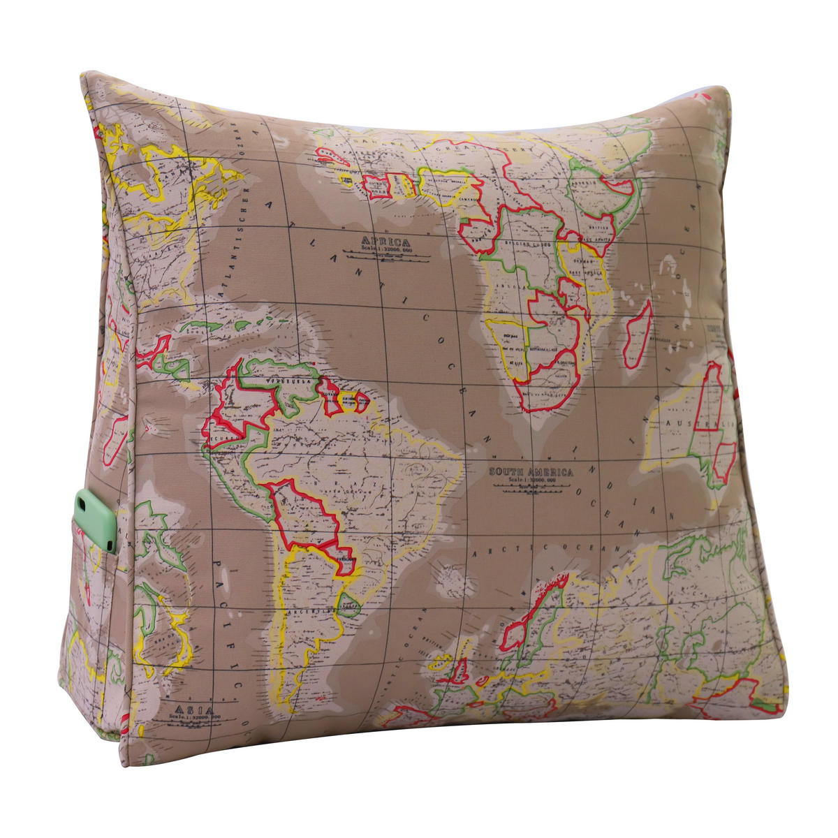 RÜCKENKISSEN zum Lesen Braun 60 cm - Braun, Textil (50/60cm) - Vercart