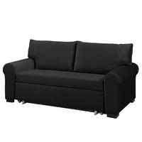 SCHLAFSOFA - Transparent/Anthrazit, Birkenholz/Textil (185/95/90cm) - home24