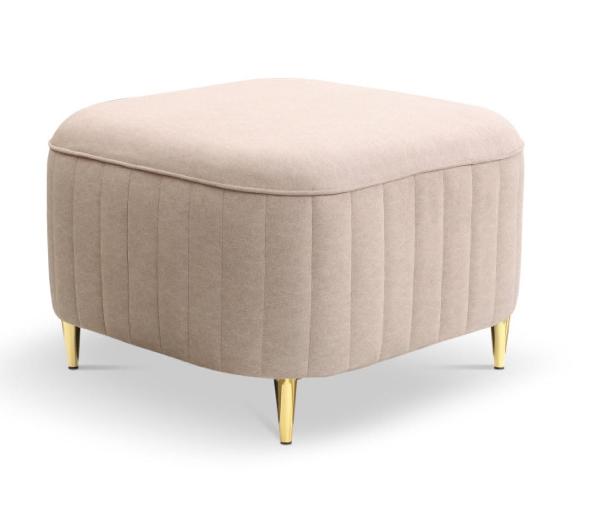 Sepro Meble Pouf Beige 60x41x60 cm