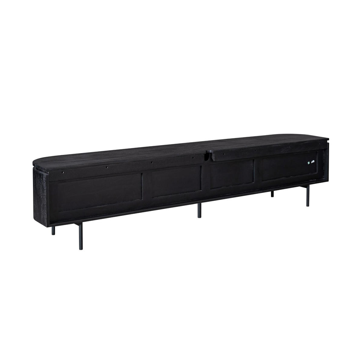 TV-MÖBEL Excellent Schwarz 35/200/45 cm - Schwarz, Holz (200/45/35cm) - Starfurn