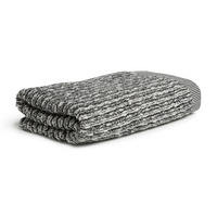 HANDTUCH BROOKLYN - Schwarz/Naturfarben, Textil (50/100cm) - MÖVE