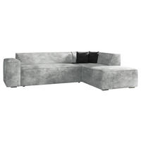 ECKSOFA Lordin Premium, Seite: Rechts - Hellgrau, Holz/Textil (267/205cm) - MIRJAN24