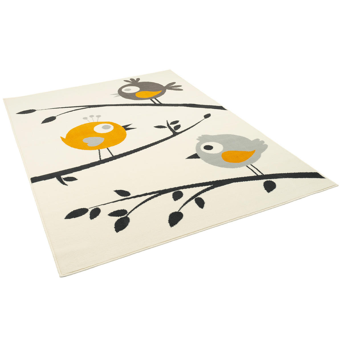 KINDERTEPPICH TRENDLINE VÖGEL - Creme, Textil (80/150cm) - Pergamon