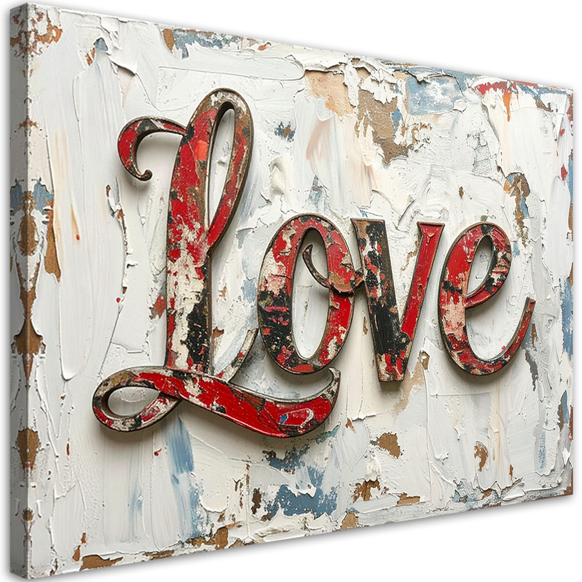 Feeby Leinwandbild Beige 120x80 cm