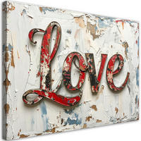 LEINWANDBILD Inschriften und Zitate 120x80cm - Beige, Textil (120/80cm) - Feeby