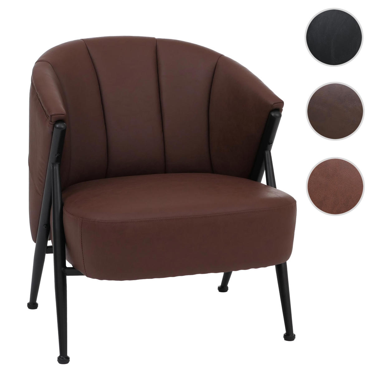 SESSEL Rotbraun - Rotbraun, Kunststoff (65/74/72cm) - MCW