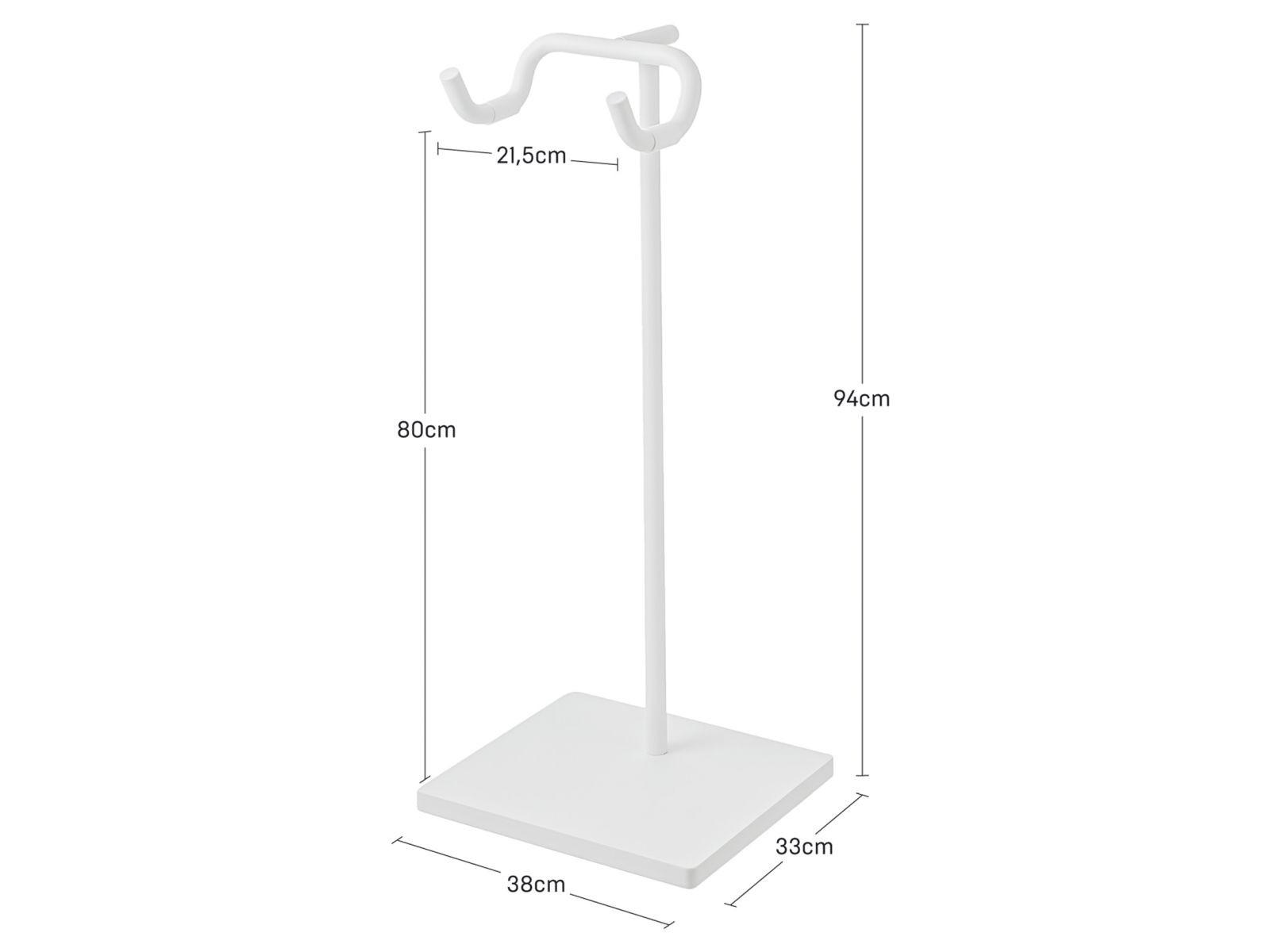 FAHRRAD-STÄNDER Tower weiß 38/92/33 cm für die Wohnung - Weiß, Metall (38/94/33cm) - Yamazaki
