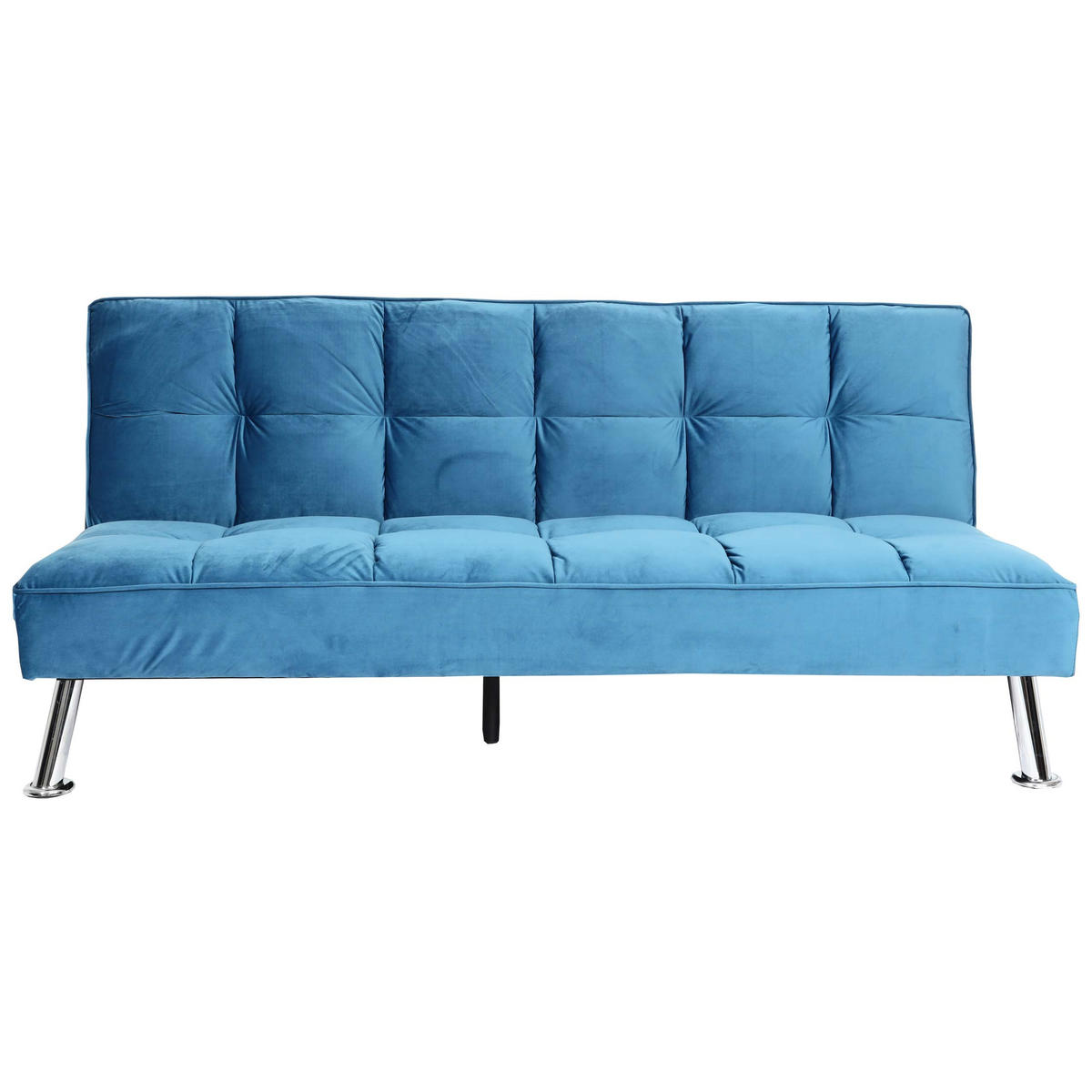 SOFA Blau - Blau, Textil (181/82/107cm) - MCW