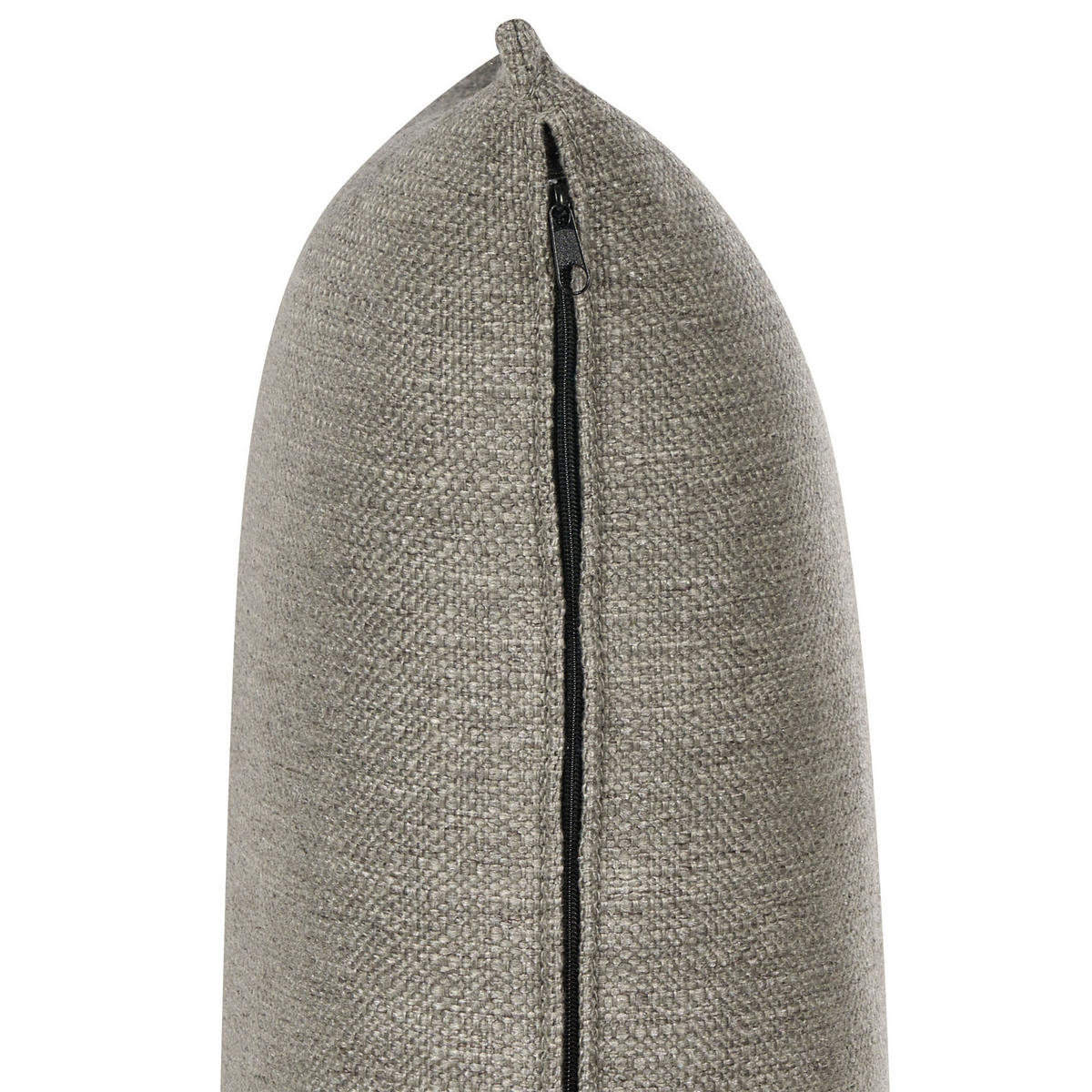 5-SITZER WOHNLANDSCHAFT U-förmig taupe Lilviken - Beige/Schwarz, Textil (359/57/194cm) - Beliani