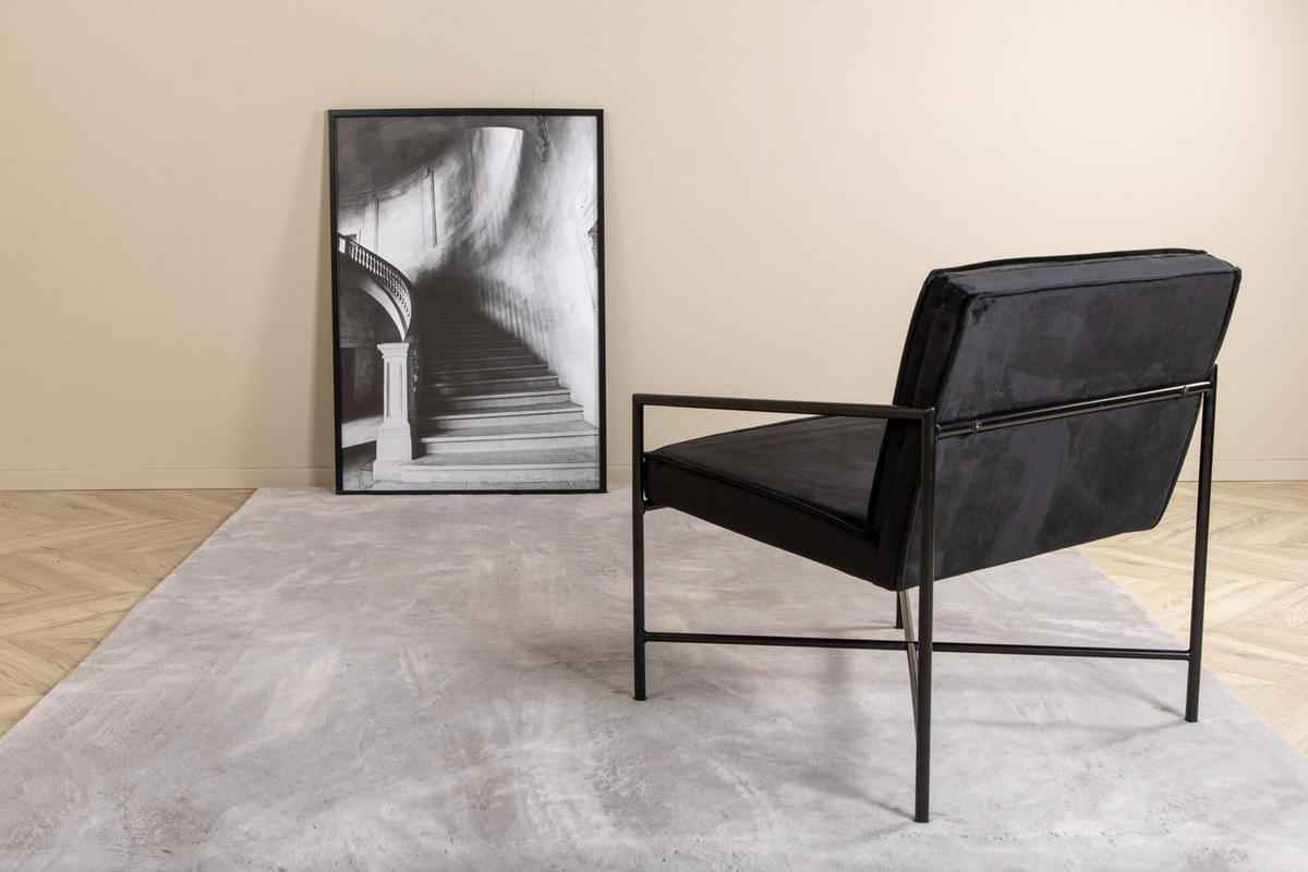 WOHNZIMMERTEPPICH NINA Grau 160x230x2 cm - Grau, Textil (160/230cm) - FURNLUX