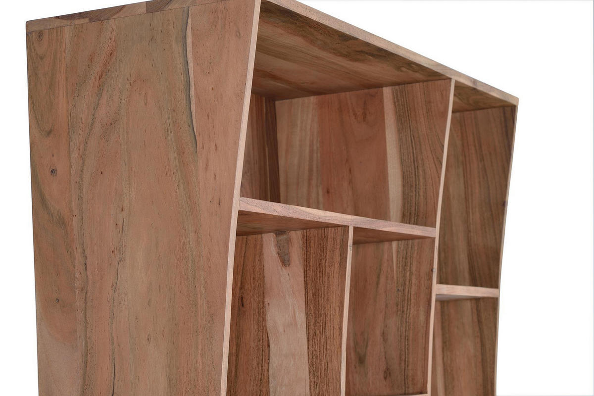 BÜCHERREGAL in Akazie - Braun, Holz (120/200/38cm) - Giner y Colomer