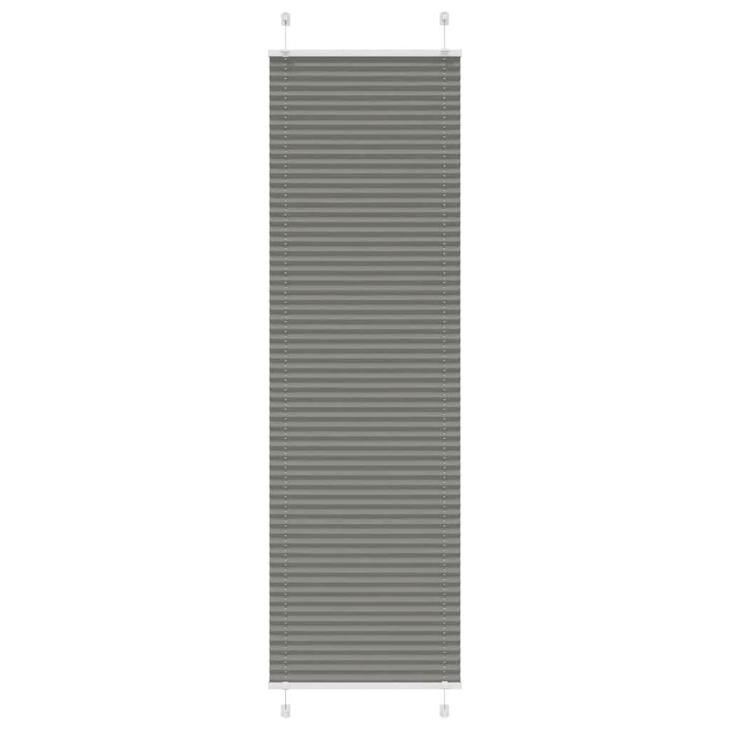 vidaXL Plissee Anthrazit 60x200 cm