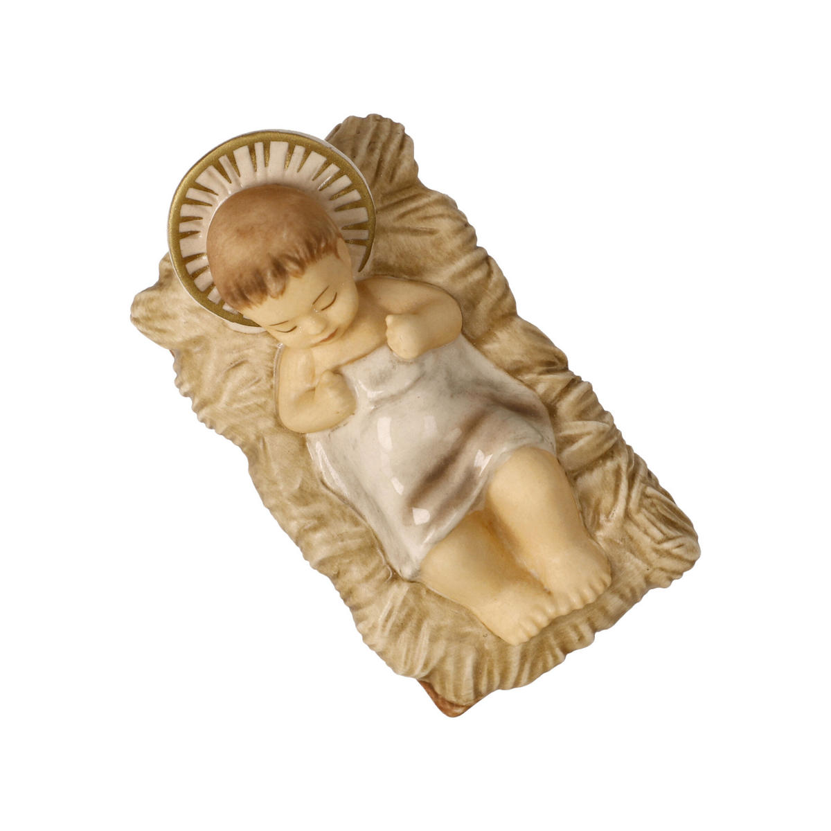 DEKOFIGUR Jesuskind, Krippenfigur, Steingut, Bunt, 5 cm - Multicolor, Keramik (3.5/5/7cm) - Goebel