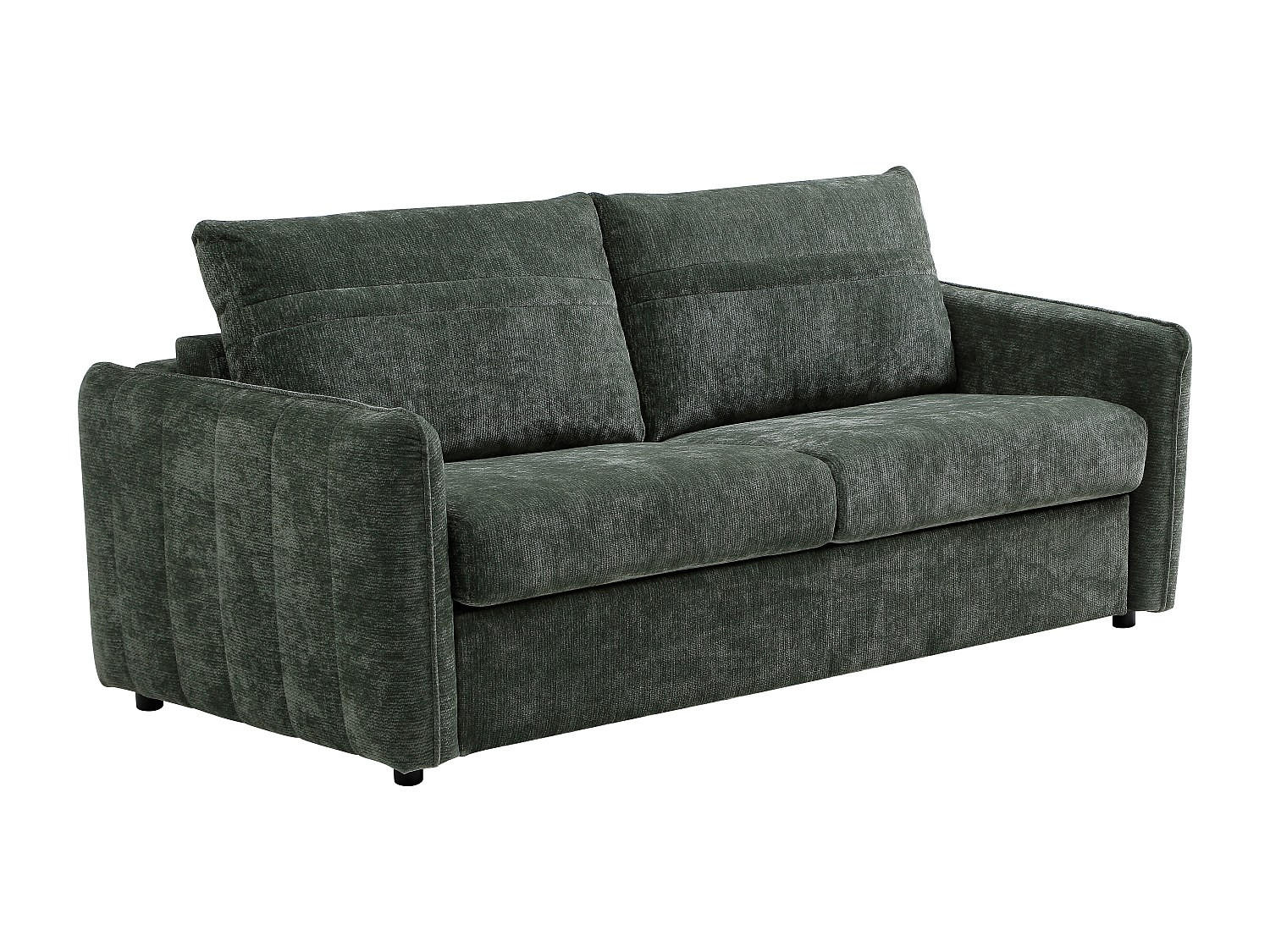 SCHLAFSOFA - -Sitzer - Stoff - Grün - - Grün, Textil (192/82/103cm) - Vente-Unique
