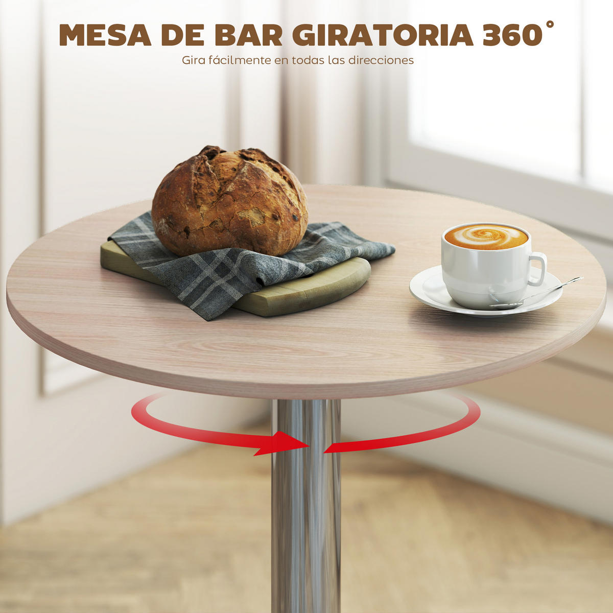 BARTISCH Naturholz 1 Stück - Beige, Metall (60/60/93cm) - GiPP