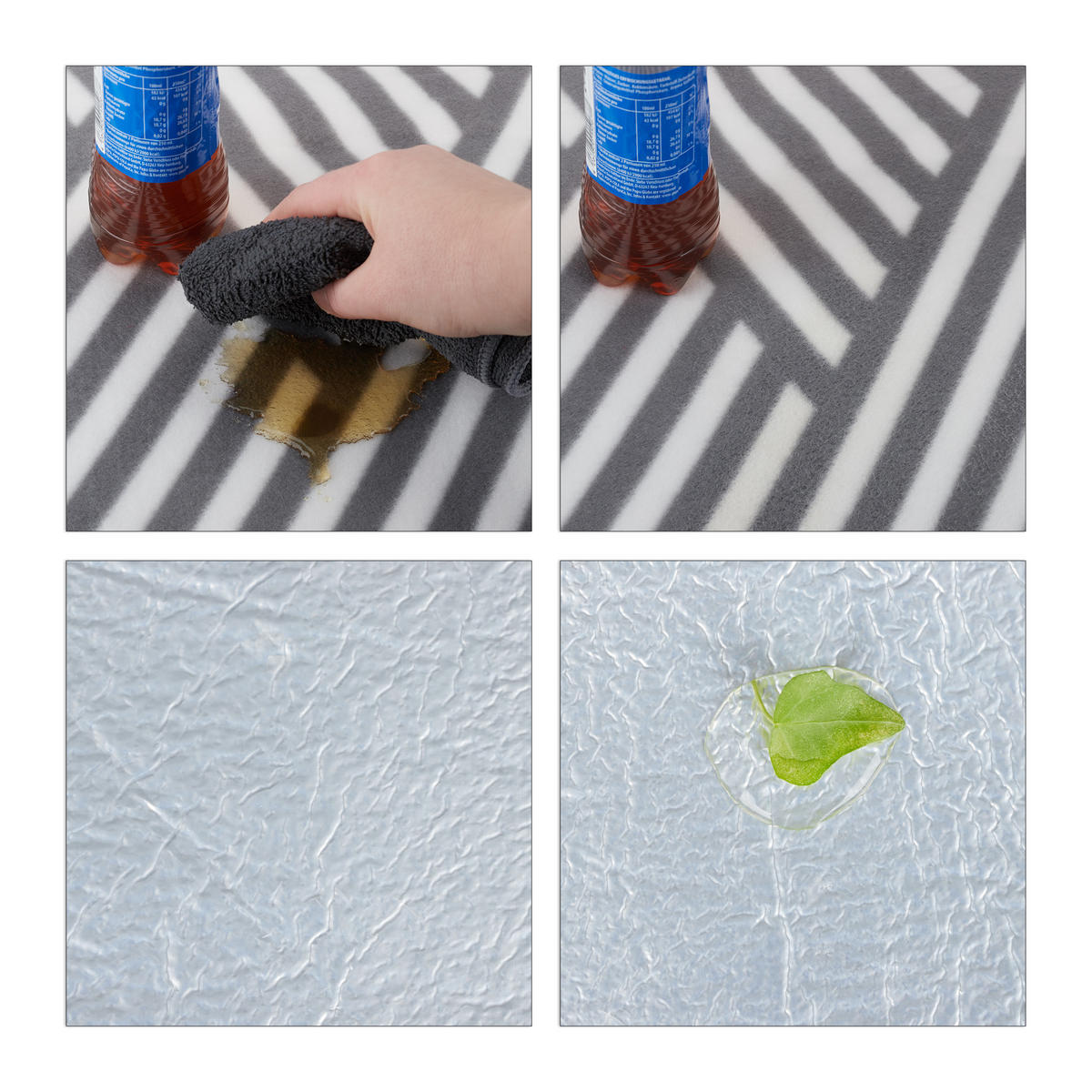 PIKNIK odeja - večbarvno, kovina/tekstil (200/200cm) - Relaxdays