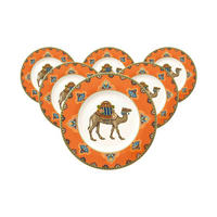 FRÜHSTÜCKSTELLER Samarkand Mandarin bunt ø 22,5 cm 6er Set - Multicolor, Keramik (22.5cm) - Villeroy & Boch