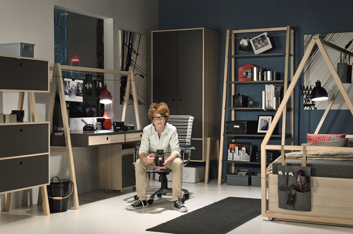BÜCHERREGAL SPOT - Weiß, Holzwerkstoff (88/210/57cm)
