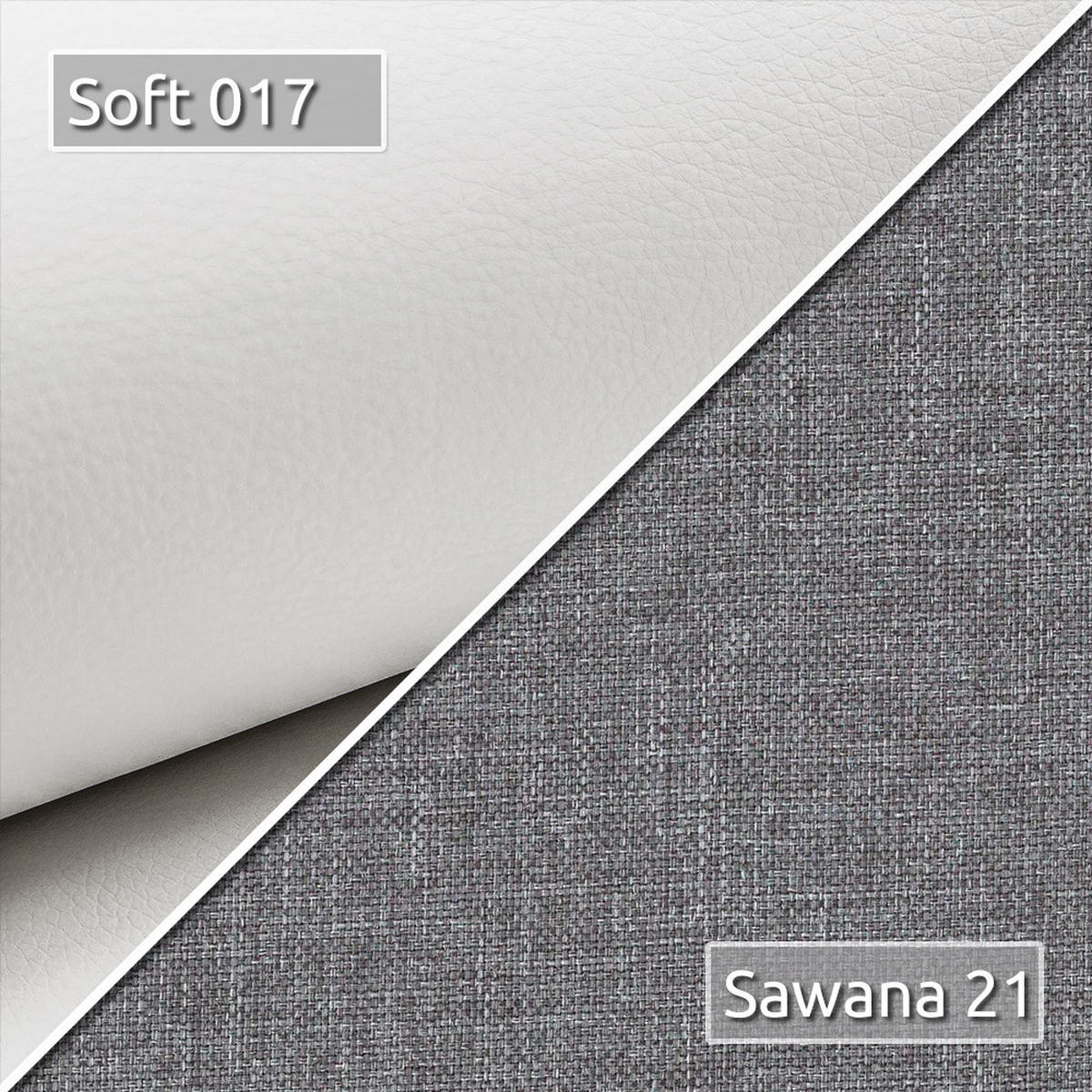 ECKSOFA Caris, Seite: Links - Weiß, Holz/Textil (273/203cm) - Sofnet