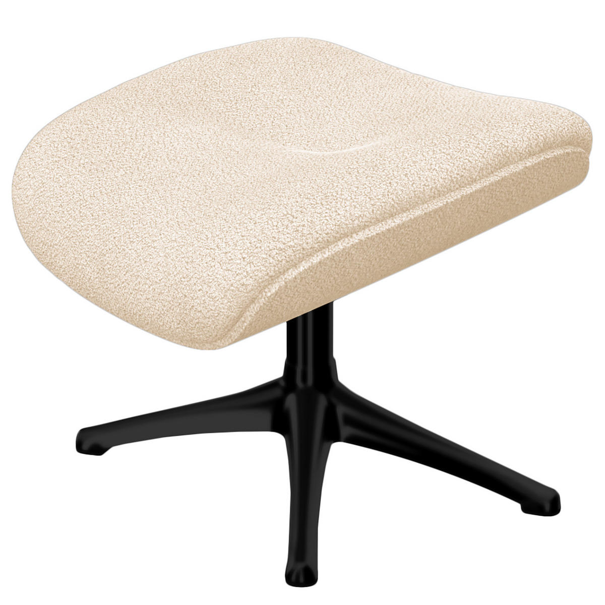 RELAXSESSEL - Beige, Textil/Metall (90/107/90cm) - home24