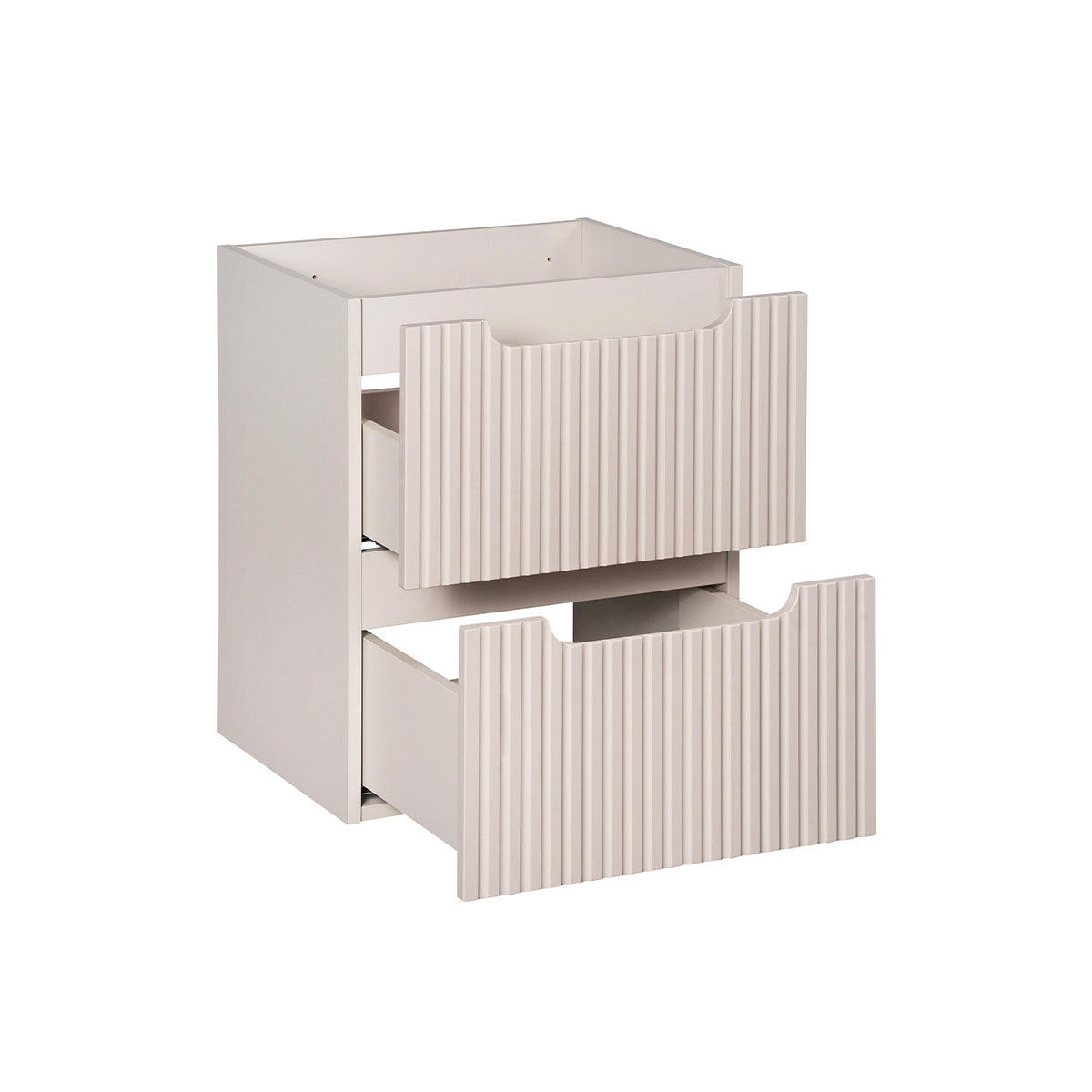 WASCHTISCH 50cm Riva Kaschmir - Beige, Holzwerkstoff (50/57/40cm) - Petits-meubles