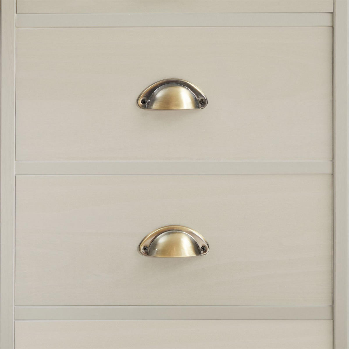 SCHREIBTISCH LANA - Grau, Holz (54/114/76cm) - IDIMEX