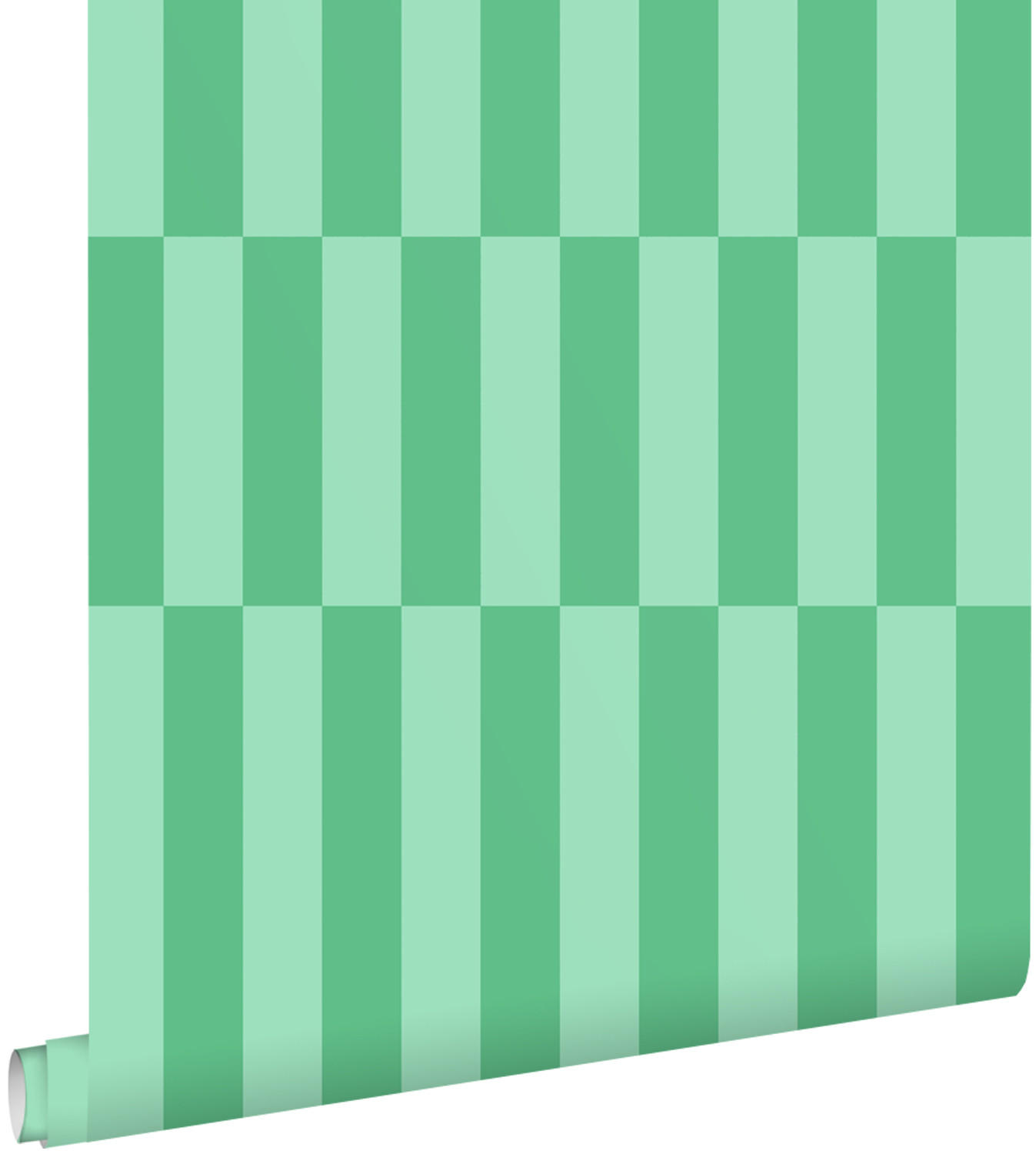 TAPETE Streifen 50 x 900 cm - Grün, Papier (50/900cm) - ESTAhome