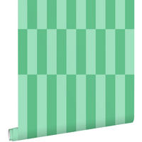 TAPETE Streifen 50 x 900 cm - Grün, Papier (50/900cm) - ESTAhome