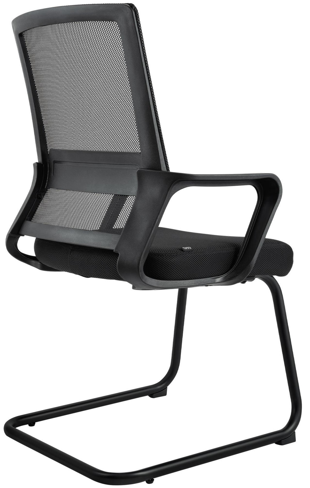 SCHWINGSTUHL Kunststoff Schwarz - Schwarz, Kunststoff (58/96/60cm) - CLP