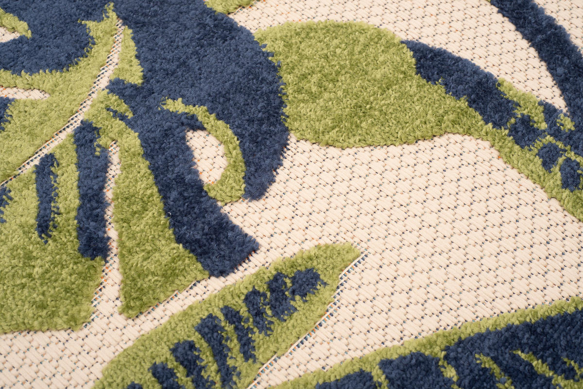 TEPPICH PATIO Creme 200/300 cm - Creme, Kunststoff (200/300cm) - Tapiso