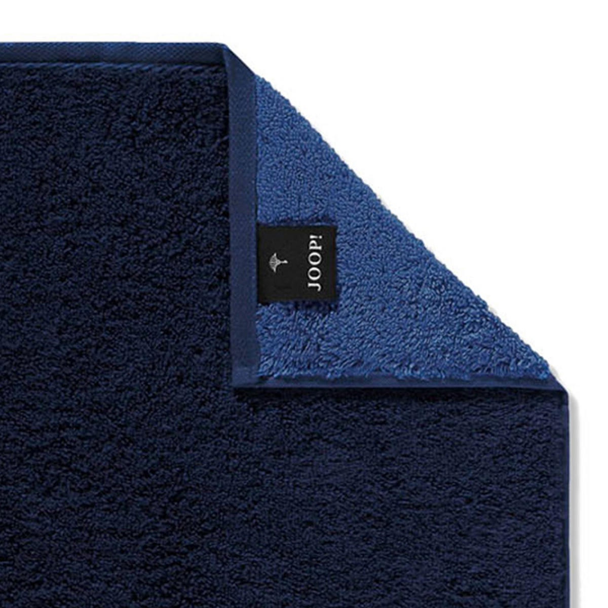 GÄSTETUCH Unisex Classic Frottier Blau 3er Pack Baumwolle - Dunkelblau, Textil (200/135cm) - Joop!