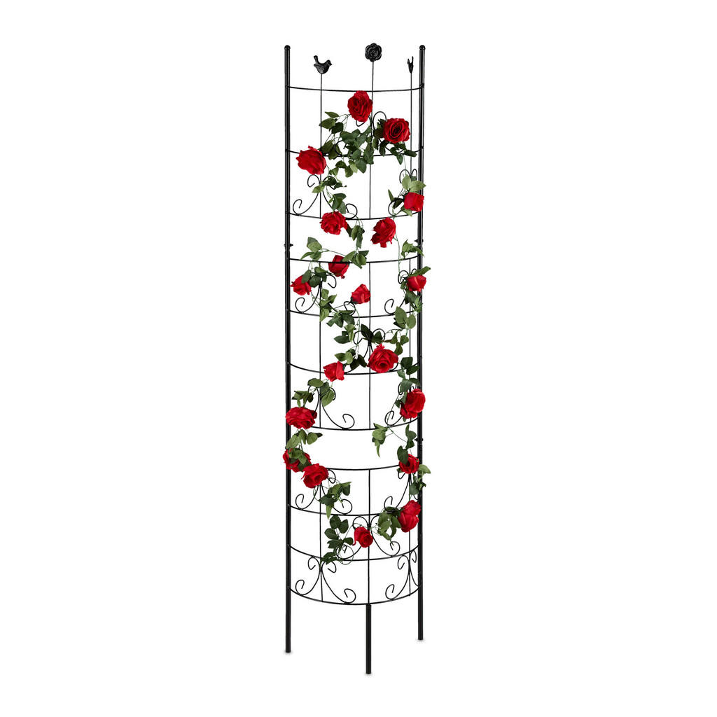 SPALIER negru metal 180 cm