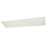 LED AUFBAU PANEL Weiß Aluminium - Weiß, Metall (120/30/5.5cm) - Globo Lighting