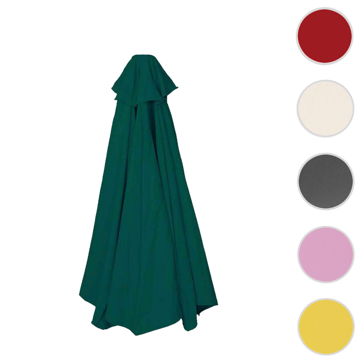 ERSATZ-BEZUG FÜR SCHIRM Grün - Grün, Textil (295/192cm) - MCW