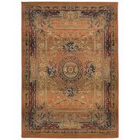 WEBTEPPICH Gabiro 856 140x200 cm - Rostfarben, Textil (140/200cm) - THEKO