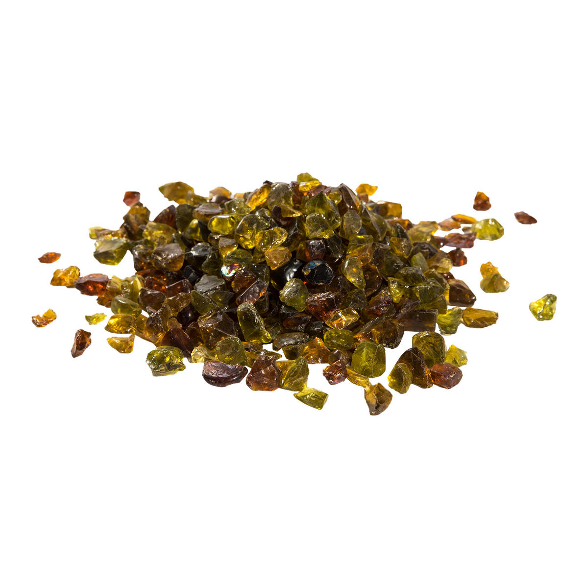 FEUERSTELLENZUBEHÖR Jaune - Hellbraun/Braun, Glas (29.8/7.6/7.6cm) - Teamson Home
