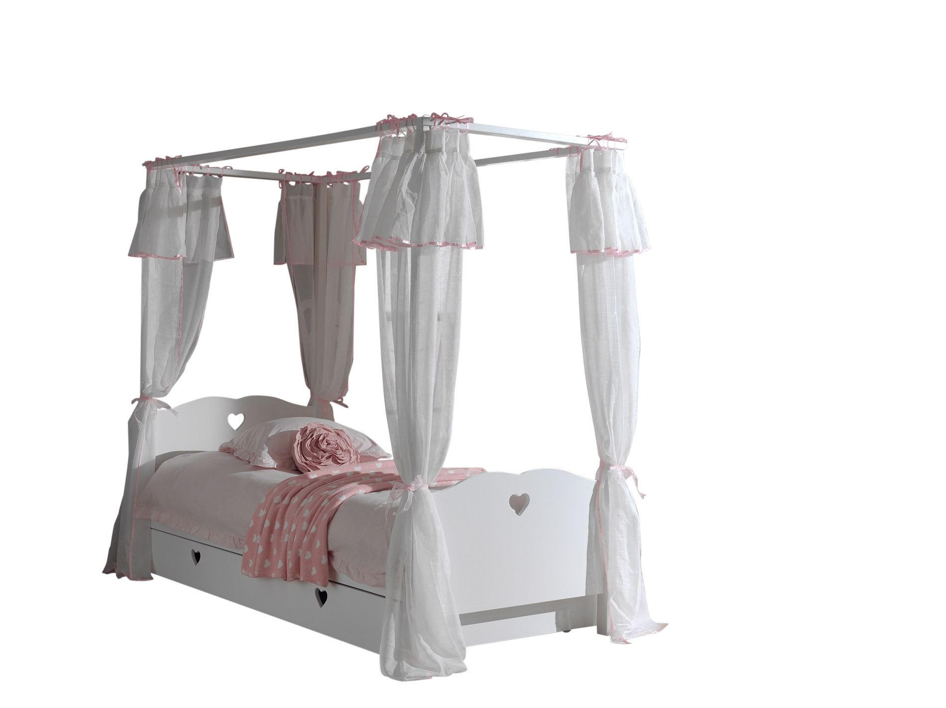 58aufmkessel Himmelbett Beige 90x200 cm