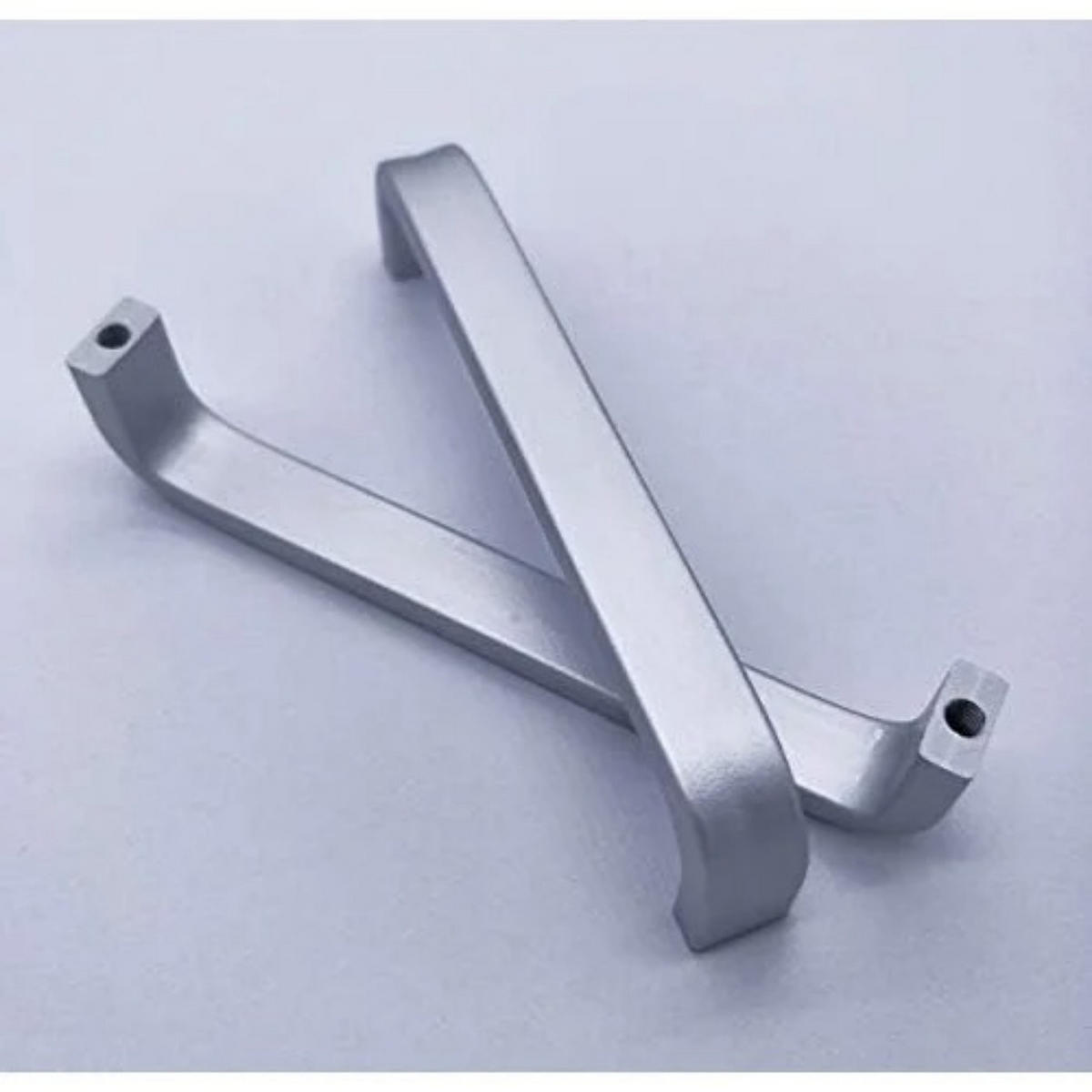 MÖBELGRIFF 2er-Set 96 mm - Weiß, Metall (2.3/11.6/13.4cm)