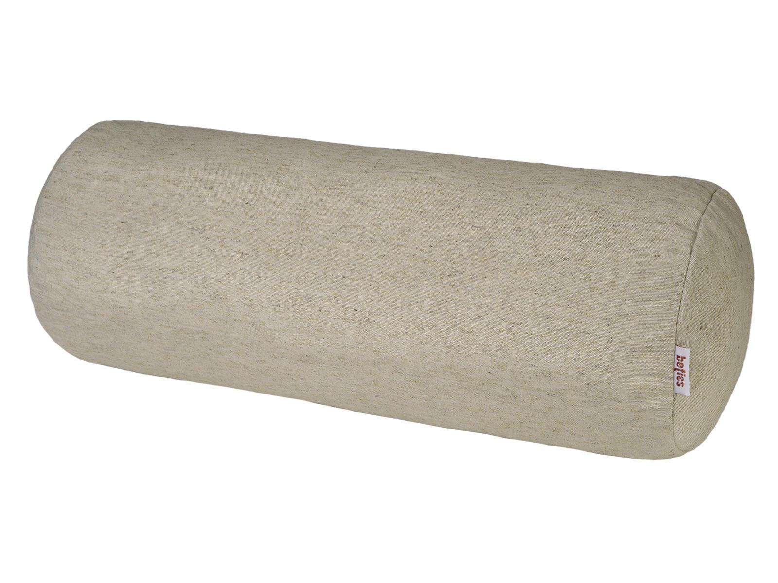 NACKENROLLENHÜLLE Wunschton melange-beige 15/40 cm - Beige, Textil (15/40cm) - beties Heimtextil