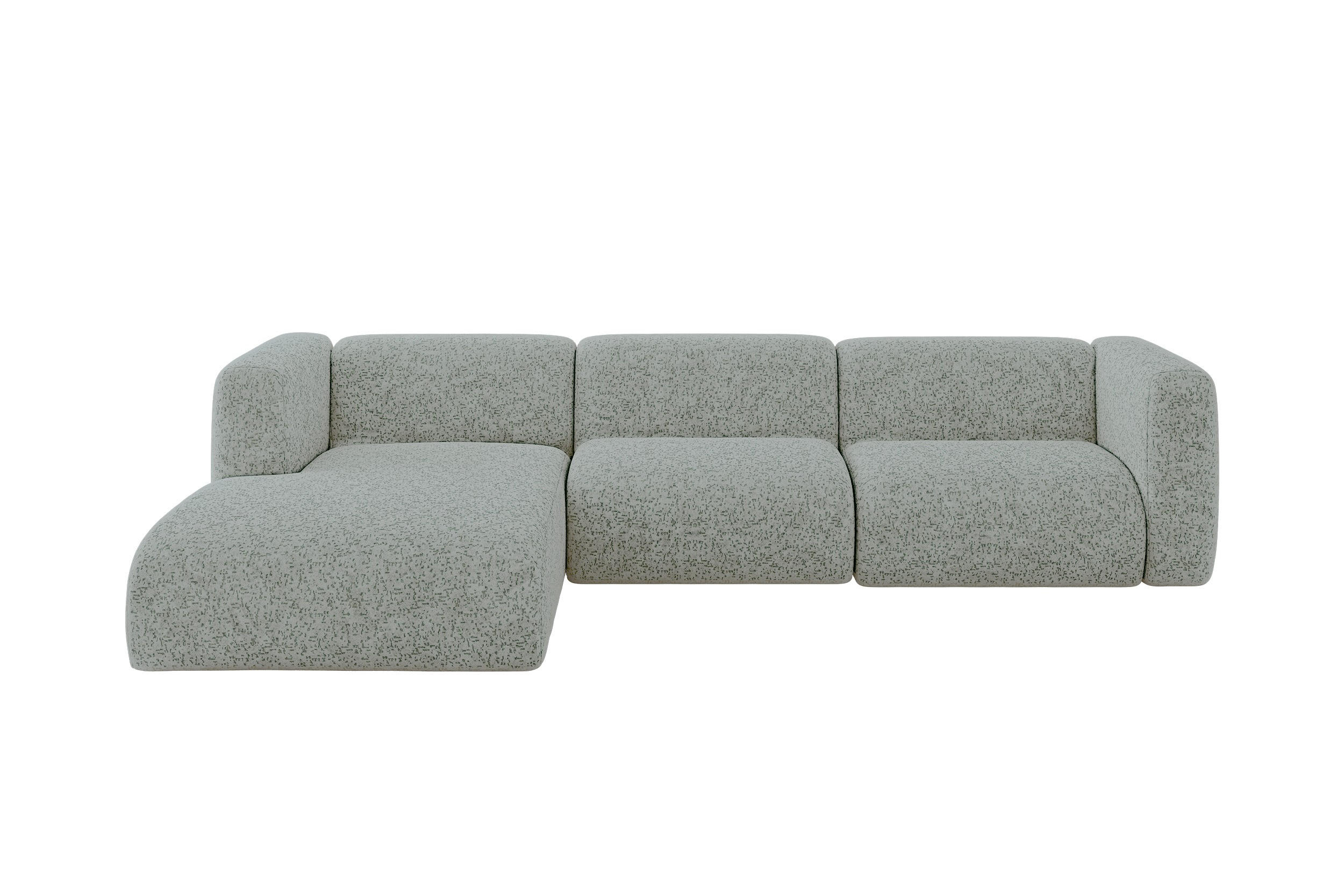 ALTDECOR ROHOVÁ SEDAČKA S LEVOU OTOMANOU MIRA-L2 318x179x89 Zelená Velur