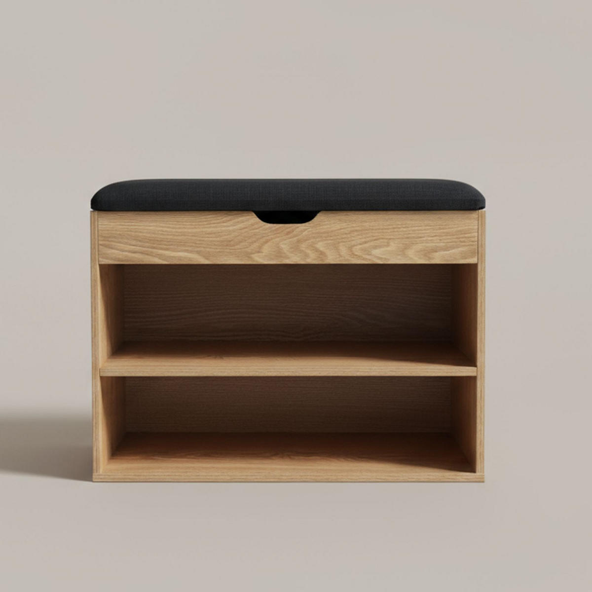 SCHUHREGAL Vault 60/30/47 cm - Braun, Holzwerkstoff (30/47/60cm) - BOXIMO