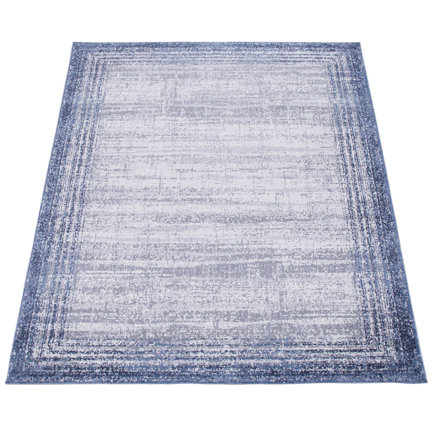 KURZFLORTEPPICH 160/220 cm Catania 842 - Blau, Textil (160/220cm) - Paco Home