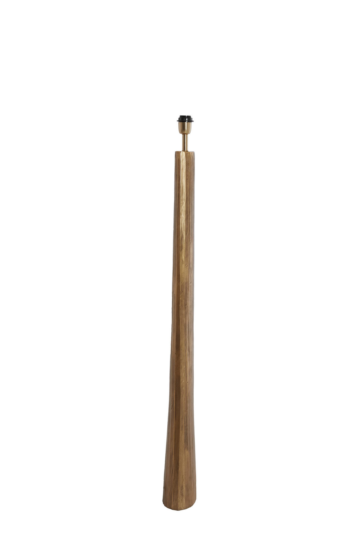 STEHLAMPE Mijas Bronze 24/12/119 cm - Messingfarben, Metall (24/12/119cm) - Light & Living