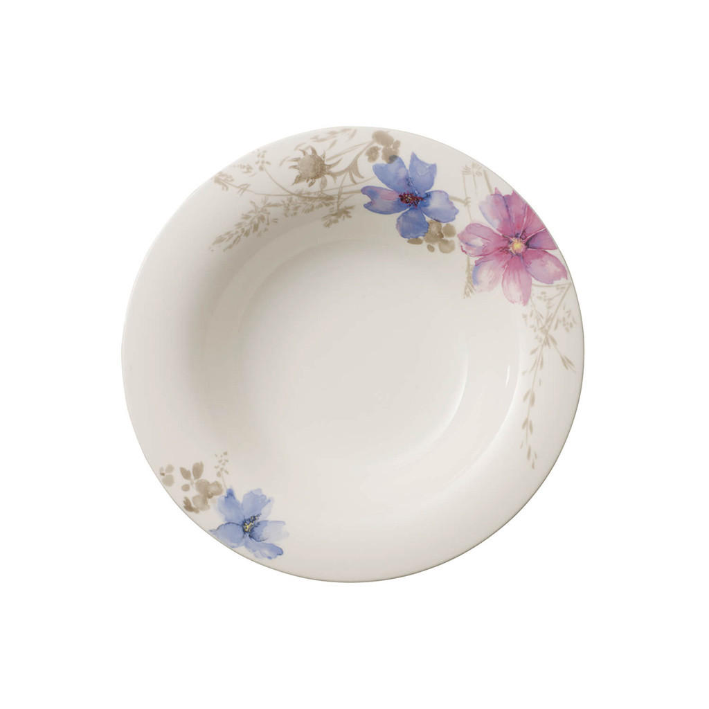 SUPPENTELLER Mariefleur Gris Basic bunt ø 23,1 cm - Multicolor, Keramik (23.1cm) - Villeroy & Boch
