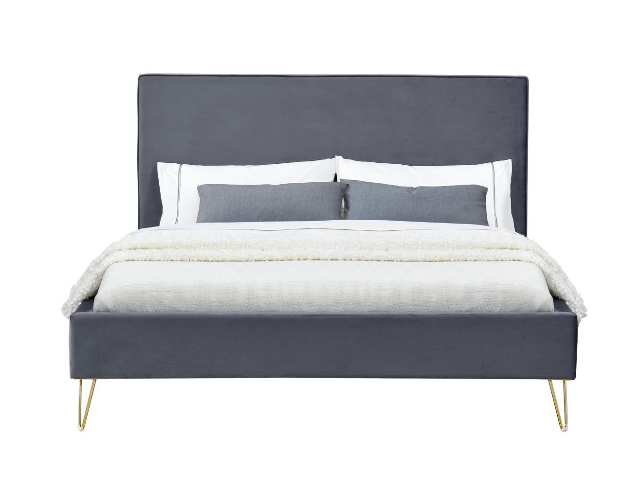 Concept Usine Bett Grau 140x190 cm