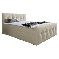 BOXBETT Malibu - Beige, Holz (120/200cm) - MIRJAN24